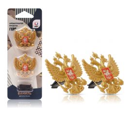 Ароматизатор АЕР в дефлектор Герб России Ваниль А 3901 