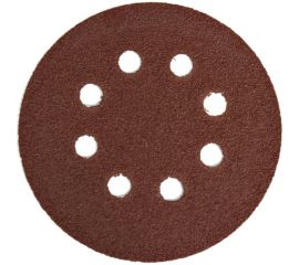 Круг шлифовальный на липучке (10 шт; 125 мм; 8 отверстий; Р36) Калибр 00000001311 