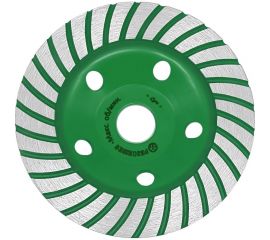 Чашка шлифовальная алмазная Турбо 180x22.2 мм Резолюкс 10212 