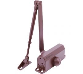 Дверной доводчик БУЛАТ ДД 501/1 A-C, 15-30 кг, коричневый 13488 