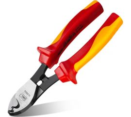 Диэлектрический кабелерез DELI dl515106 160мм (сертификат vde до 1000в, сталь cr-v, рукоять pp+tpr) 110631 