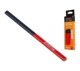 Разметочный карандаш STARTUL 180 мм двухцветный Standart 12 шт ST4306-12 