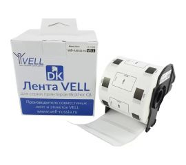 Лента Vell VL-B-DK 11209 (Brother DK11209) для QL570/710W/720NW/800/810W/820NW 320160 
