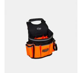 Поясная сумка для инструментов COFRA, оранжевый/черный, усиленный ремень, резиновая ручка, TC-4420PO 