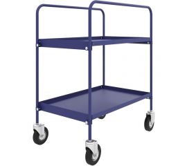 Сервисная двухъярусная тележка RUSKLAD СТБ 2, с болтовыми колёсами d125 мм СТБ 2 125 болт 
