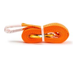 Буксировочный трос ТамбовТехСнаб 3/6 т, 6 м, крюк/петля 7930124363206 