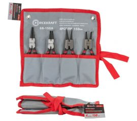 Набор съемников стопорных колец Forcekraft 4пр. (l-150мм), на полотне fk-68-150a 52463 