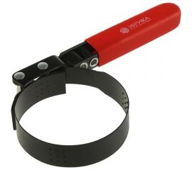 Съемник масляного фильтра со стальной лентой, с поворотной ручкой на 90 ЭВРИКА ER-86043 