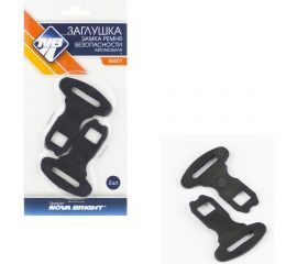 Заглушка замка ремня безопасности Nova Bright пластиковая ( 2 шт. ) 46601 