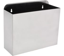 Корзина для мусора ООО ЦЕНТР ПИЩЕВОГО ОБОРУДОВАНИЯ 119x330x285 мм, нержавеющая сталь aisi-430, толщина 1 мм К-002 