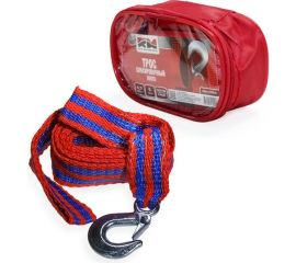Буксировочный трос REDMARK лента 4.5 м, 6 т, петля/крюк RM-LTPK6 