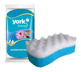 Массажная губка для тела YORK бабочка 011030 