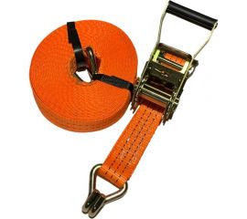 Стяжной ремень с крюками ТРАСТ 5 т, 12 000 мм (50 мм) Россия 4687201914617 