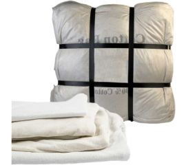 Ветошь FORT х/б, белый трикотаж, 1/20 кг 501461819 