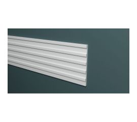 Панель стеновая ""Грани"" ударопрочная, влагостойкая, под покраску Decor-Dizayn 150x10x3000 мм DD901 (3m) 