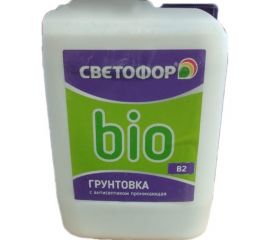 Концентрированная грунтовка с антисептиком Светофор B2 3кг ЗОР00009188 