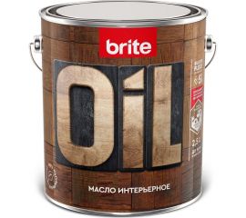 Интерьерное масло BRITE FLEXX бесцветное, банка 2,5 л 212484 