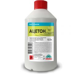 Ацетон KRONA ПЭ 0.5 л 66201300 