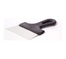 Фасадный шпатель ИНТЕК 150 мм, с пластиковой ручкой, нержавеющая сталь 8963 