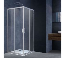 Душевой уголок VINCEA Rapid 900-1000x900-1000, хром, стекло прозрачное VSS-3R90/10CL 