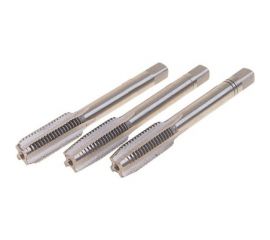 Метчик M8x1 3шт, в пластиковом футляре ROCKFORCE RF-TAP08100 