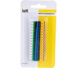 Маркер IEK МКН комплект цифр 0-9 1.5мм 150шт UMK01-02-09 7442033 