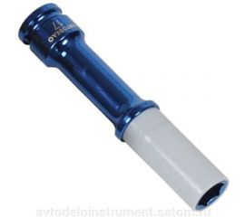 Головка ударная колёсная 17 мм, DR1/2"", L-150 мм с пластиковой защитой Professional АвтоDело 39217 11297 