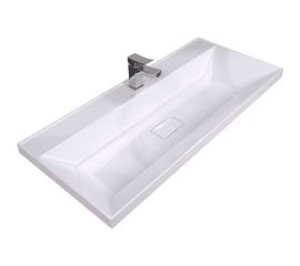 Раковина для ванной комнаты uperwood Classic New 100 см, с декоративной крышкой для слива 291021041 