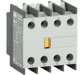 Приставка IEK ПКИ-31 дополнительные контакты 3з+1р KPK10-31 