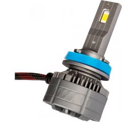 Автолампа-LED (аналог ксенона) SKYWAY H11(K40) 9-36V 40W 6000-6500K CSP3570 1-конт, белая, 2 шт., радиатор вентилятор охл. S08701034 