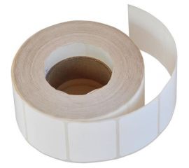 Термотрансферные этикетки ООО Комус полипроп,30х20мм,2000этикеток в рул,вт 40 490236 1223620 