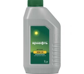 Моторное масло Ярнефть 20W50 SF/CC СТАНДАРТ, 1л 1368 