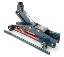 Подкатной домкрат с фиксацией Forsage 2.5т, h min 140 мм, h max 387 мм F-TH22501CB 