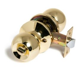 Ручка-защелка Фабрика замков 6072 PB BK СТ-00000137 