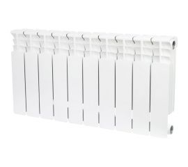 Биметаллический радиатор STOUT Space 350 4 секции боковое подключение SRB-0310-035004 