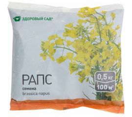 Семена Здоровый Сад Рапс яровой 500 г 4607160331713 