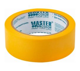 Малярная лента MASTER COLOR золотистая, рисовая бумага, термостойкость до 120C, УФ-стойкость до 30 дней, 9 мм х 50 м 30-6120 