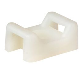 Площадка под хомуты EKF 22x16 с монтажным отверстием М4 белая 100 шт. PROxima pmo-22-16-w 