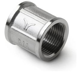 Латунная муфта PRO AQUA PA ВР резьбовая 1/2 x 1/2 01-F15-F15x 