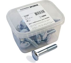 Мебельный болт Качественный КРЕПЕЖ DIN 603 10x60 20 шт 0500751 КЧ 