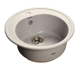 Композитная мойка GRANFEST Rondo GF-R510 508х505, круглая, серая 310 417513 