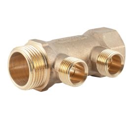 Коллектор латунный PROFACTOR в/н 1" х 2 вых 1/2" нар PF MF 263.2 