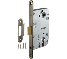 Межкомнатный замок под цилиндр Fuaro PLASTIC P85C-50 AB бронза 33621 