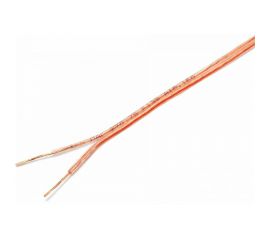 Прозрачный акустический кабель Cablexpert, 10 м, бухта CC-TC2x0,75-10M 