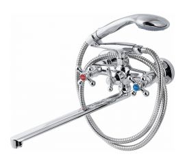 Смеситель для ванны с душем FAUZT тип См-ВУДРНШлА FZs-421-54 