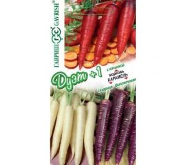 Семена ГАВРИШ Морковь Карамель фиолет. 0.1 г+Карамель сахарн. 0.05 г+Карамель с начинкой 0.1 г, Дуэт 1071859920 