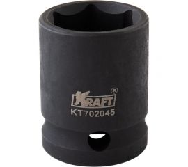 Головка ударная 6-гранная 21 мм, 1/2""DR KRAFT KT 702045 