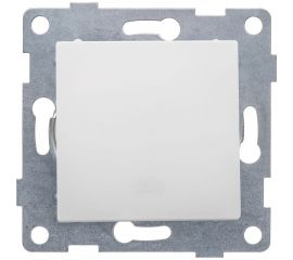 Механизм выключателя GUSI ELECTRIC Ugra 1 клавиша, самовозвратный, СУ, 10А, 250В, белый С11В6-001 