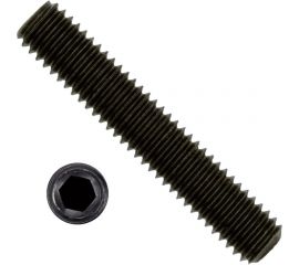 Винт Море-Метизов DIN 913, кл. пр. 12.9, оксид, M4x8 мм, 10 шт. VINT9134810M 