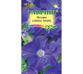Семена ГАВРИШ Петуния Синее море, крупноцвет 7 шт гранульная пробирка 1071856350 